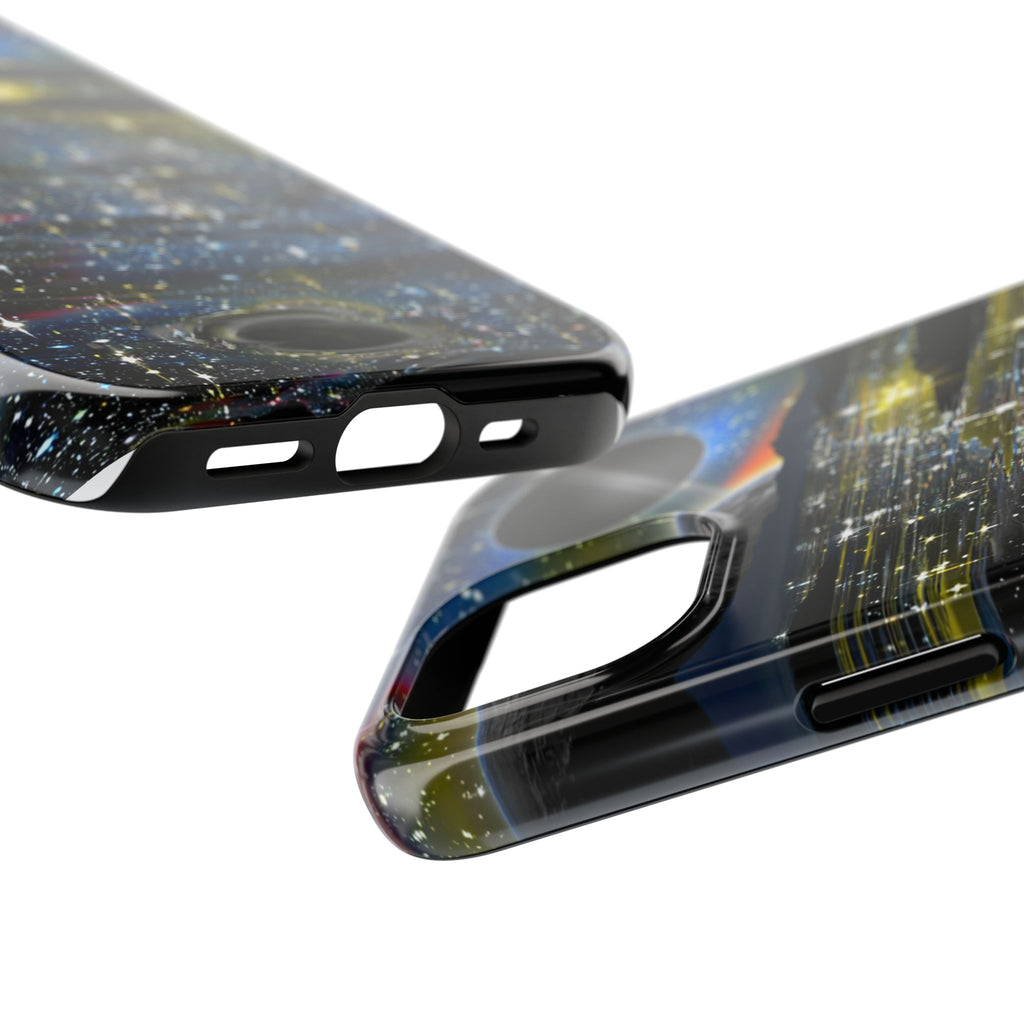Galaxy Over Water Phone Case — Outta this world planet and sky Design