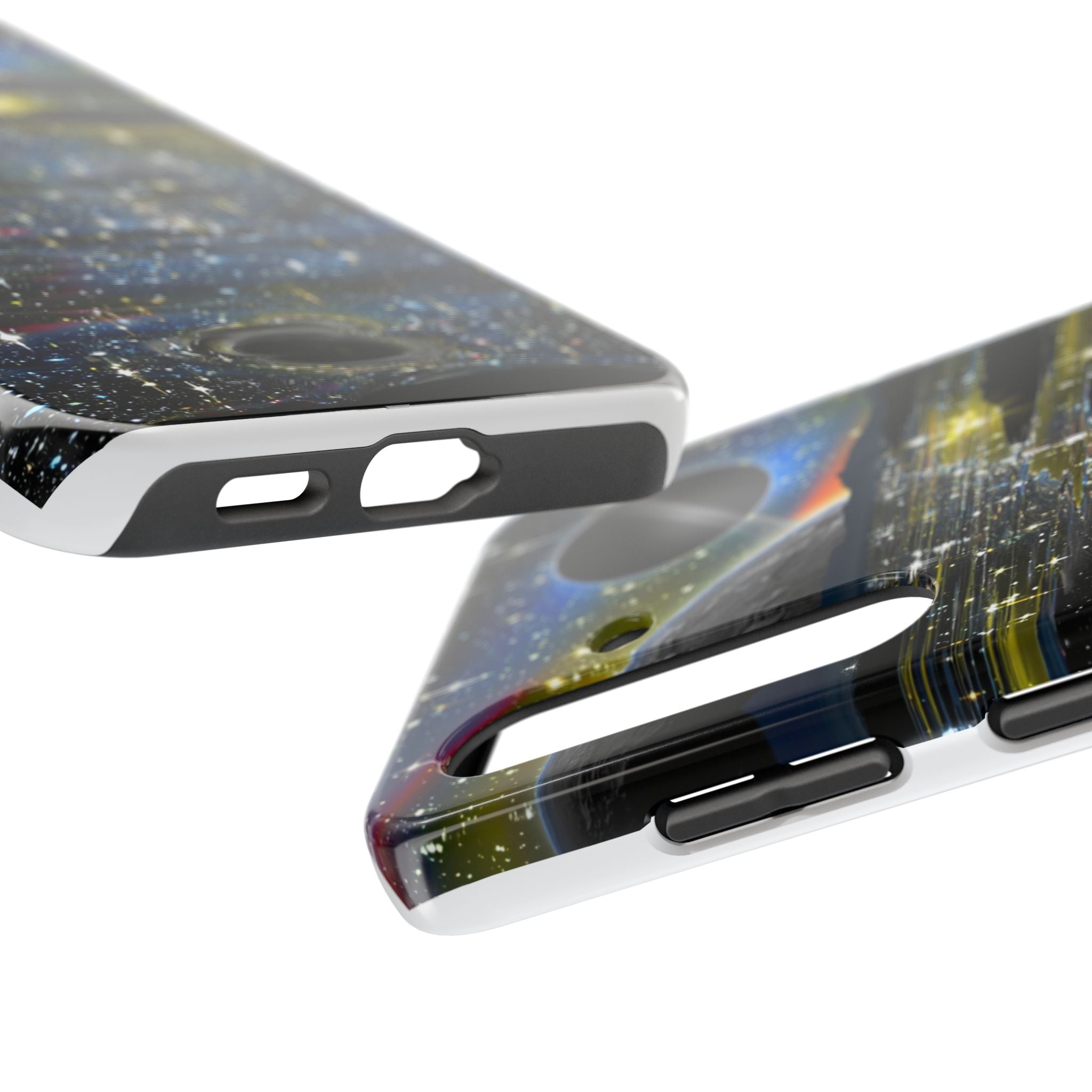 Galaxy Over Water Phone Case — Outta this world planet and sky Design