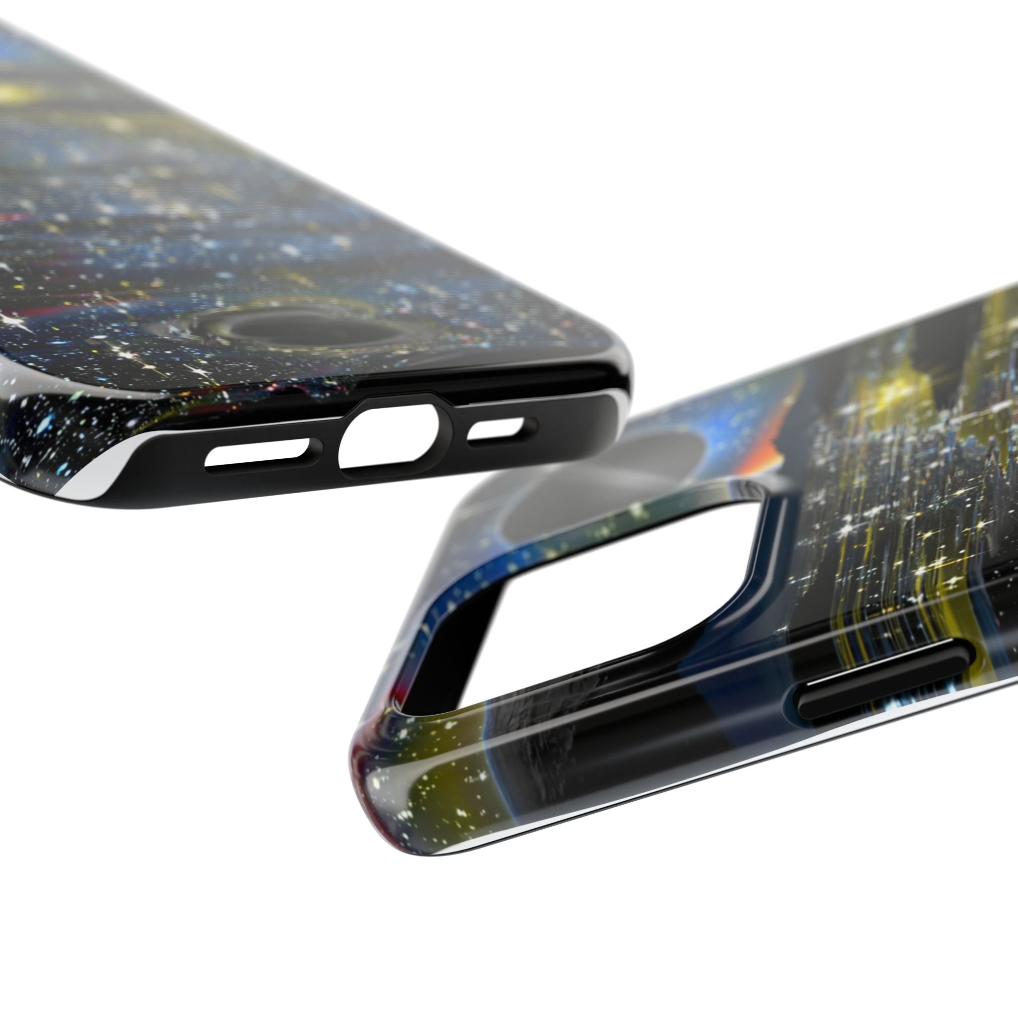 Galaxy Over Water Phone Case — Outta this world planet and sky Design