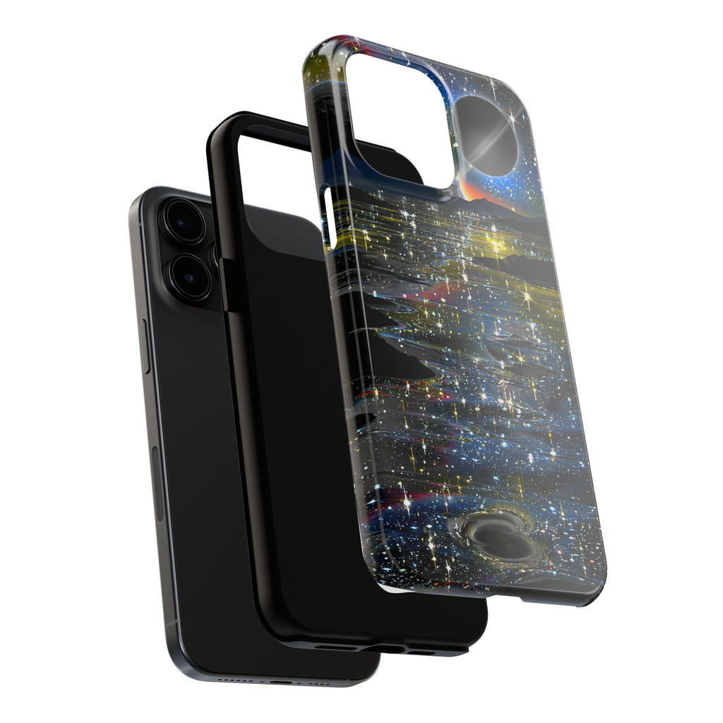 Galaxy Over Water Phone Case — Outta this world planet and sky Design