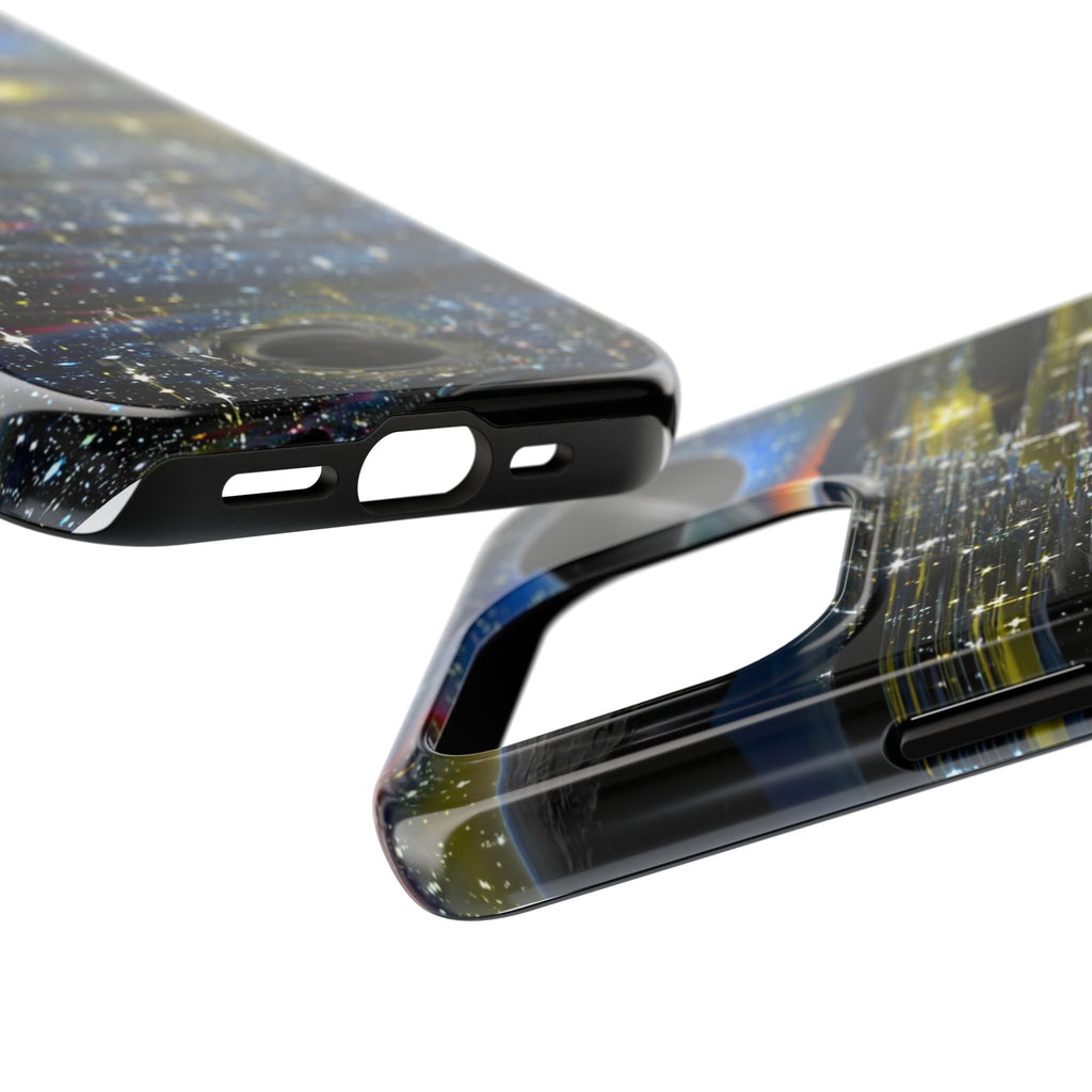 Galaxy Over Water Phone Case — Outta this world planet and sky Design
