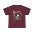 Living My Best Life Tee — Empowered, Aligned and Confident Woman Graphic T-Shirt