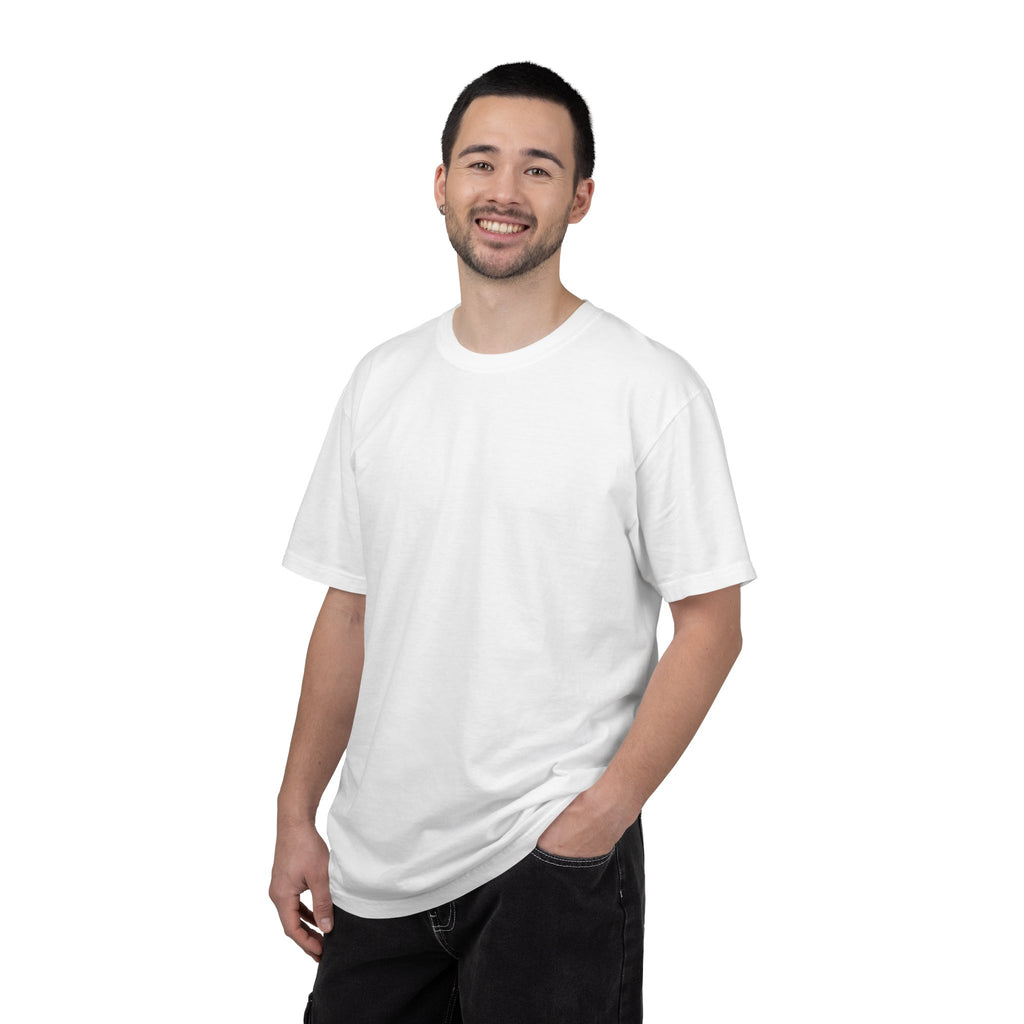 Mountain Moon Line-Drawn Tee — "Success" Inspirational Quote