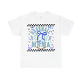 Baseball Mama T‑Shirt – Cute Blue Ribbon Baseball Mom Tee (Perfect for Mother's Day & Team Moms)
