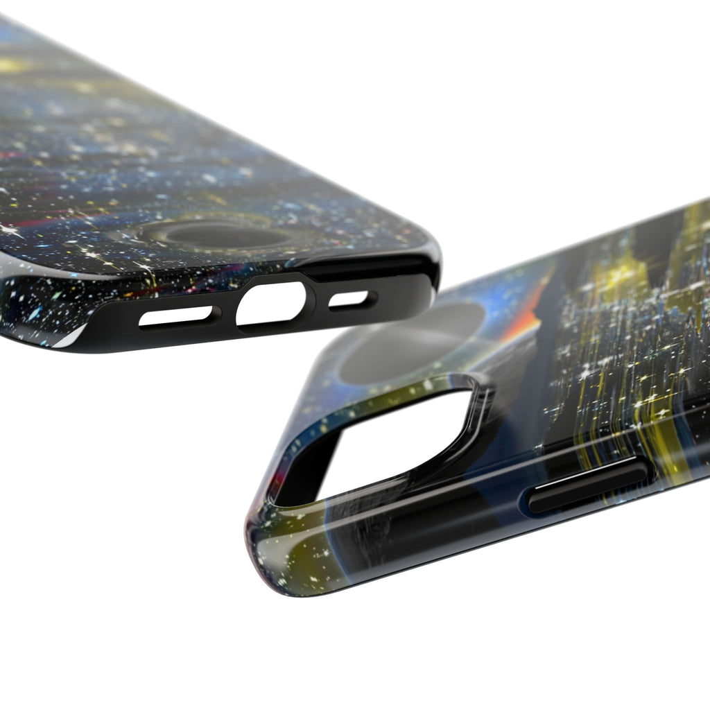 Galaxy Over Water Phone Case — Outta this world planet and sky Design