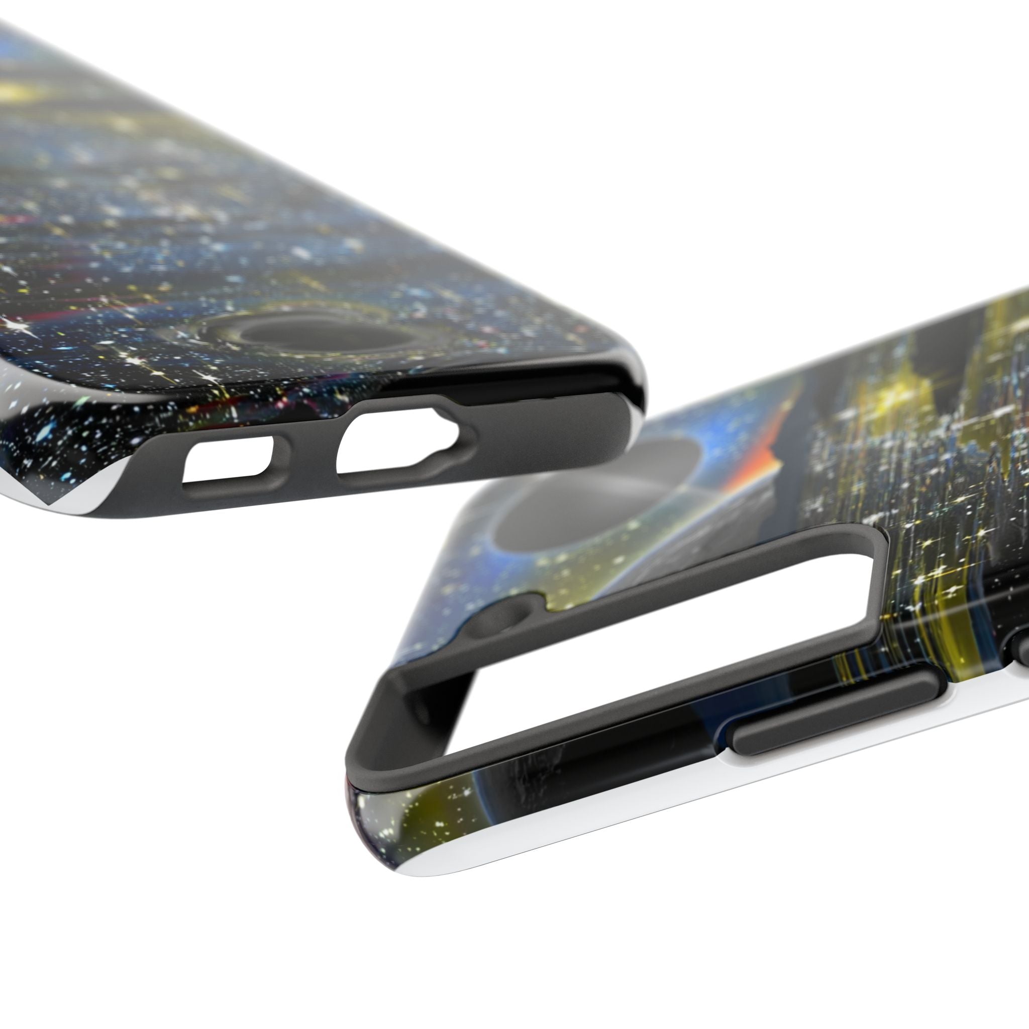 Galaxy Over Water Phone Case — Outta this world planet and sky Design