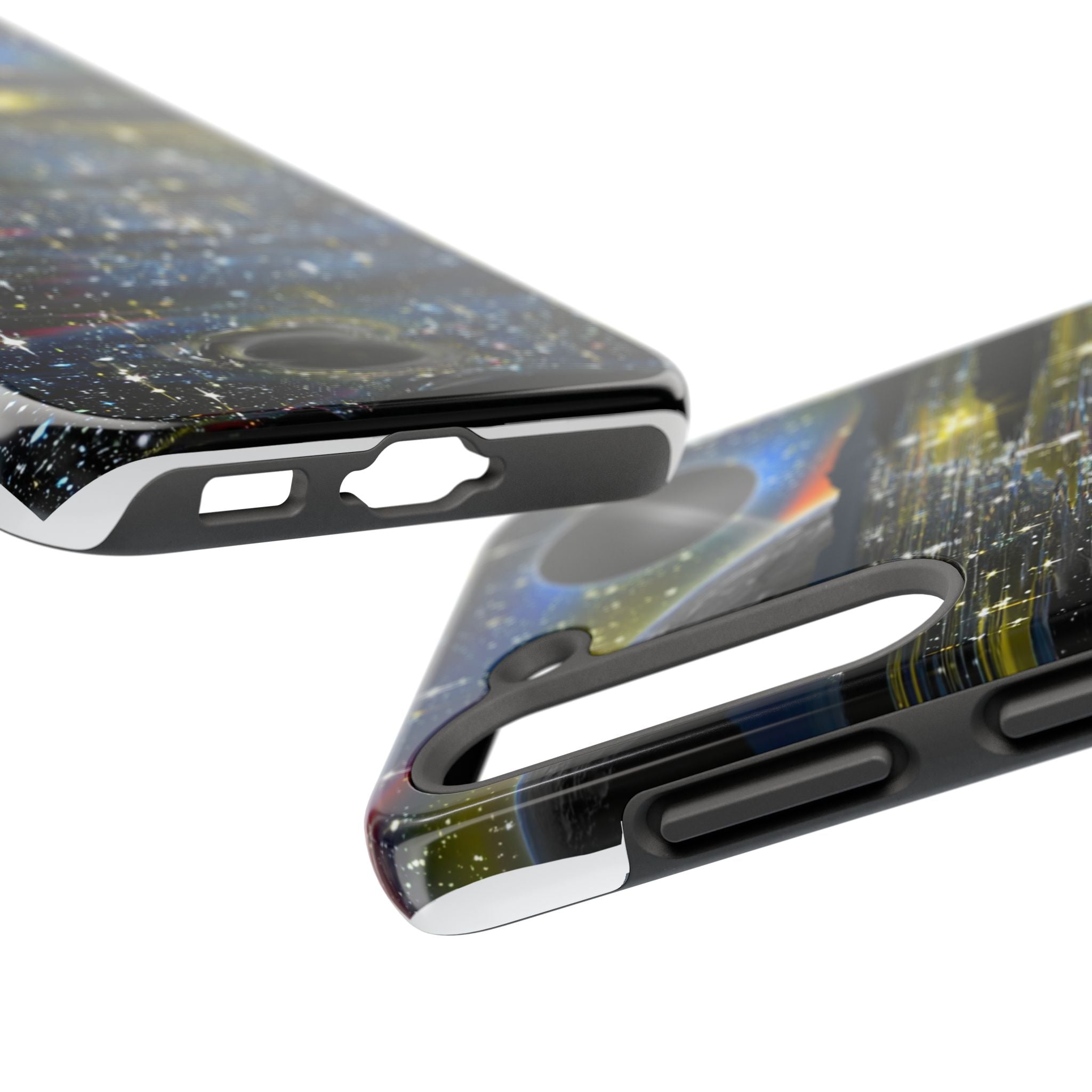 Galaxy Over Water Phone Case — Outta this world planet and sky Design
